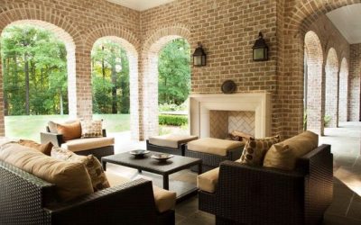 Outdoor Living Inspiration with Brick