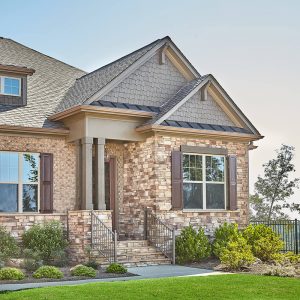 Installation of Handcrafted Series Stone in Pecan