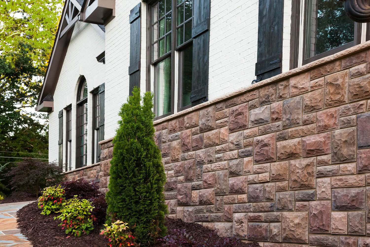 Installation of Rockface in Pinehurst