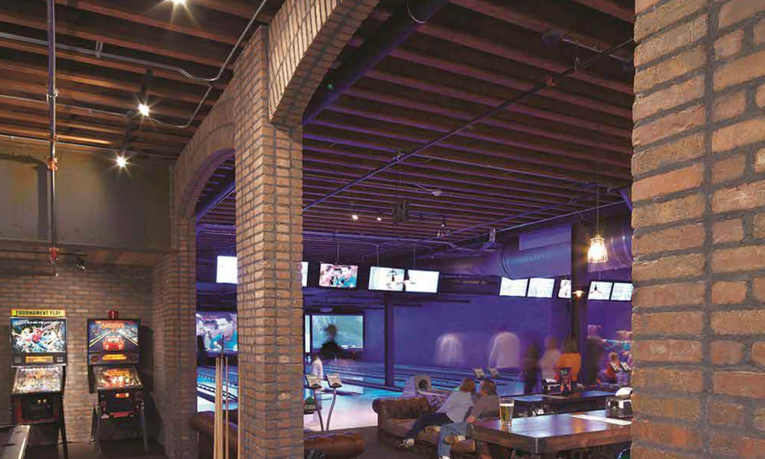 Peppermill Brick - Bowling Alley Peppermill Brick - Bowling Alley